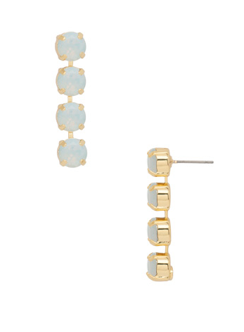 Sorrelli Matilda Dangle Earrings - White Opal - Gabrielle's Biloxi