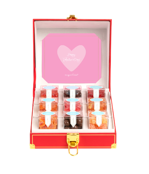 Sugarfina Happy Valentine's Day - 9pc Luxe Mini Trunk (V-Day 2024 - Gabrielle's Biloxi