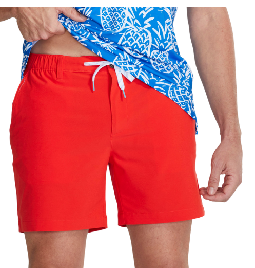 Chubbies The Cherry Pies 6" - Bright Red - Gabrielle's Biloxi