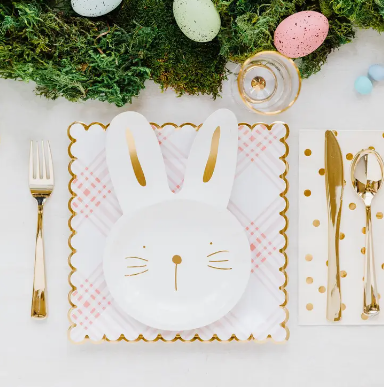 Bunny Paper Plates - 9" - Gabrielle's Biloxi