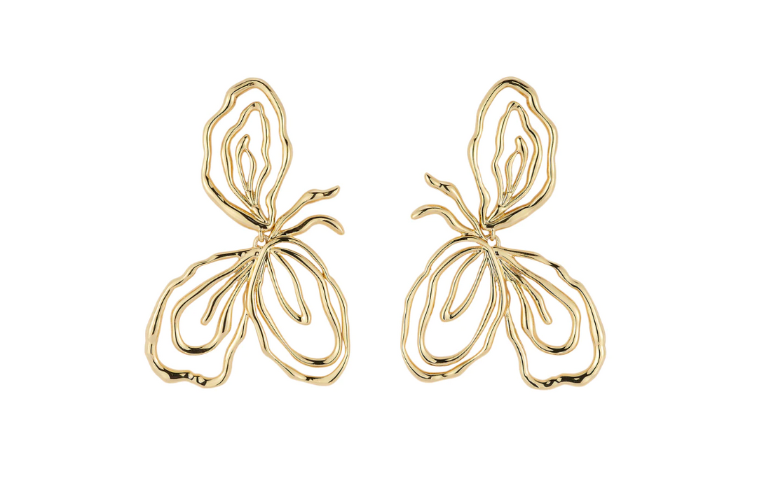 Mignonne Gavigan Aleah Earrings - Gold - Gabrielle's Biloxi