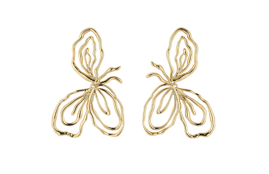 Mignonne Gavigan Aleah Earrings - Gold - Gabrielle's Biloxi