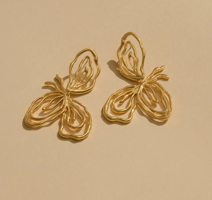 Mignonne Gavigan Aleah Earrings - Gold - Gabrielle's Biloxi