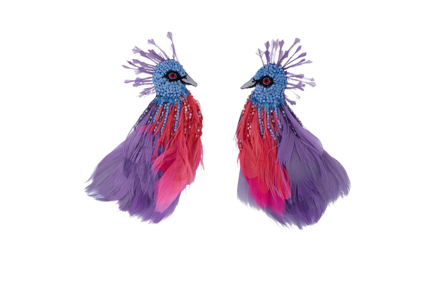 Mignonne Gavigan Harlow Bird Earrings - Multi - Gabrielle's Biloxi