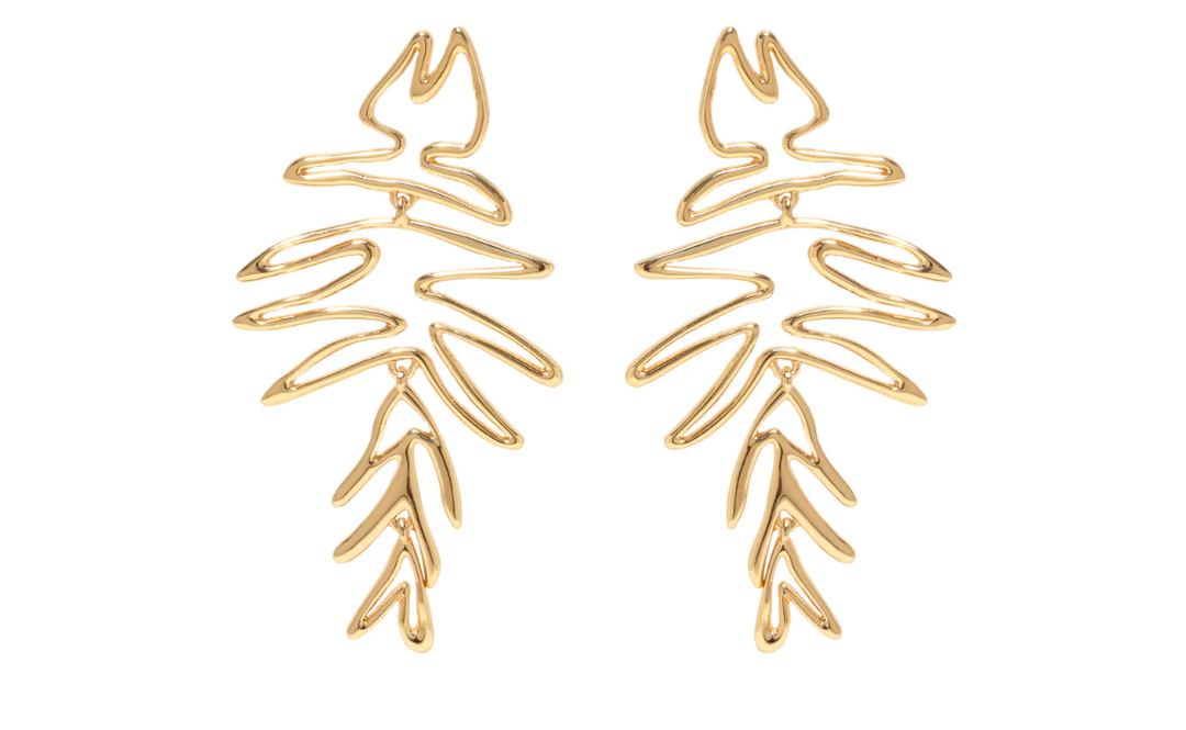 Mignonne Gavigan Zara Earrings - Gold - Gabrielle's Biloxi
