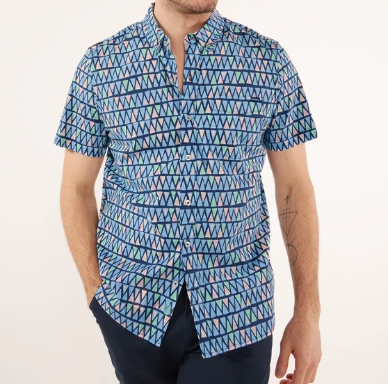 Chubbies The Triangu-later Friday Shirt - Navy - Gabrielle's Biloxi