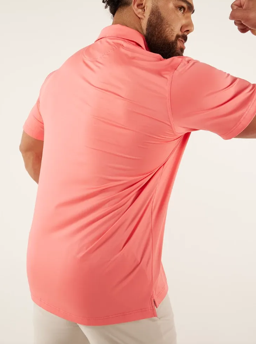 Chubbies The New England Performance Polo 2.0 - Coral - Gabrielle's Biloxi