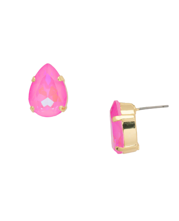 Sorrelli Eileen Stud Earrings - Electric Pink - Gabrielle's Biloxi