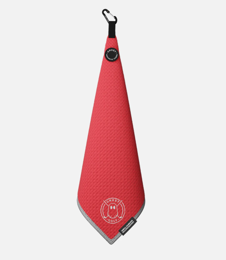 Ghost Golf Magnetic Towel (Greenside) - Red - Gabrielle's Biloxi