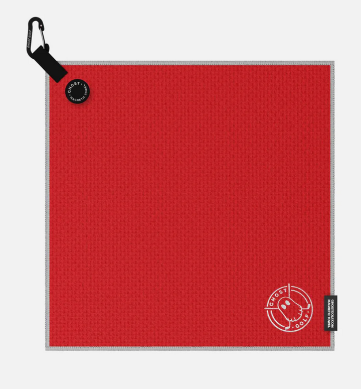 Ghost Golf Magnetic Towel (Greenside) - Red - Gabrielle's Biloxi