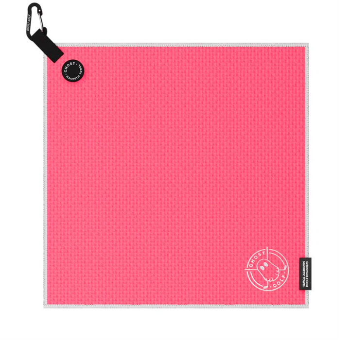 Ghost Golf Magnetic Towel (Greenside) - Hot Pink - Gabrielle's Biloxi
