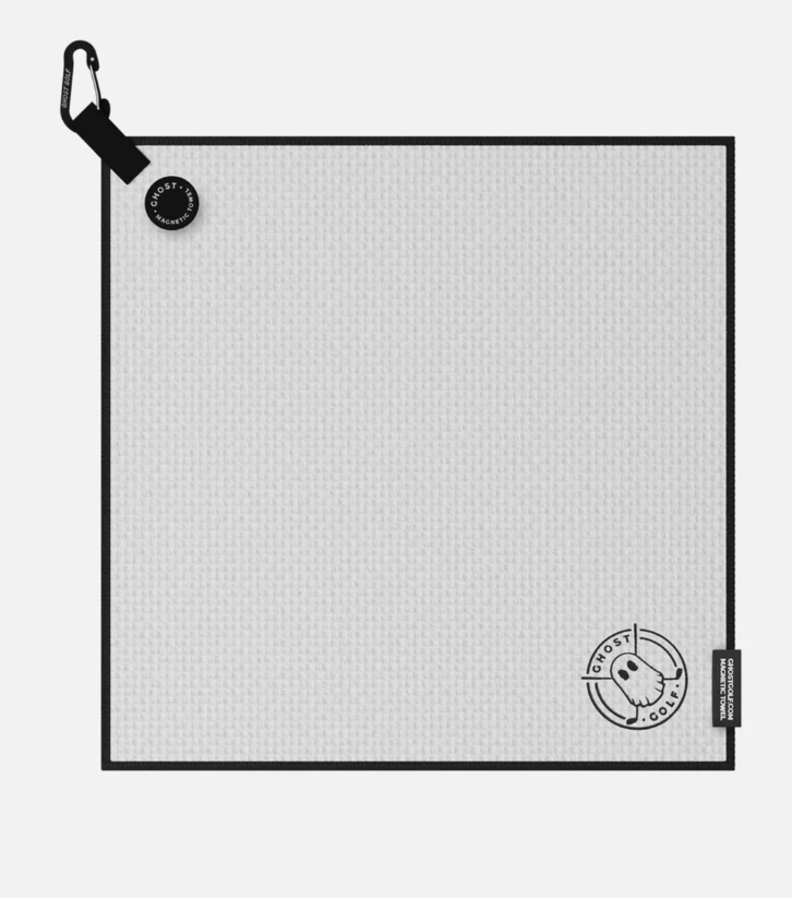 Ghost Golf Magnetic Towel (Greenside) - White - Gabrielle's Biloxi