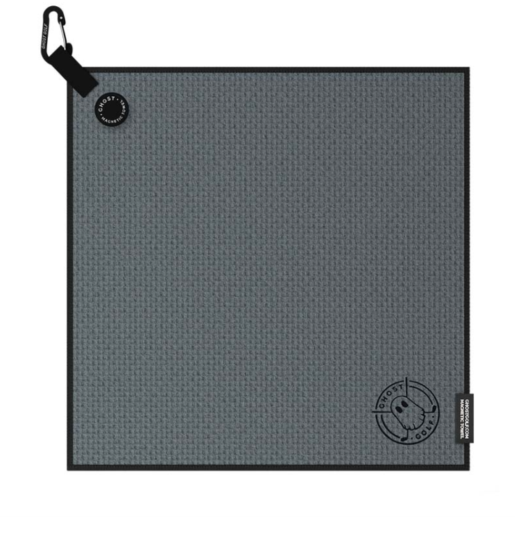 Ghost Golf Magnetic Towel (Greenside) - Dark Grey - Gabrielle's Biloxi