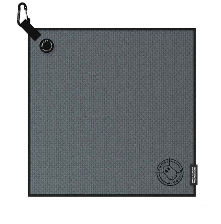Ghost Golf Magnetic Towel (Greenside) - Dark Grey - Gabrielle's Biloxi