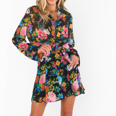 MUMU Skater Mini Skirt - Gabrielle's Biloxi