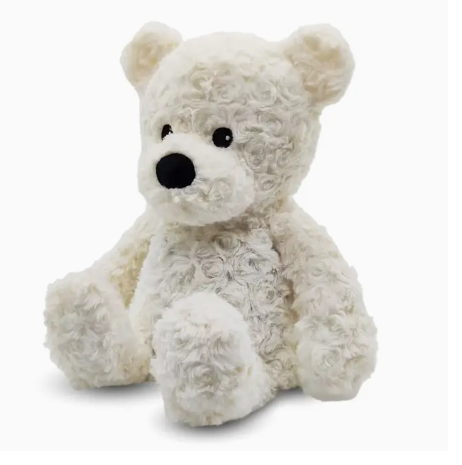 Cream Curly Bear Warmies - Gabrielle's Biloxi