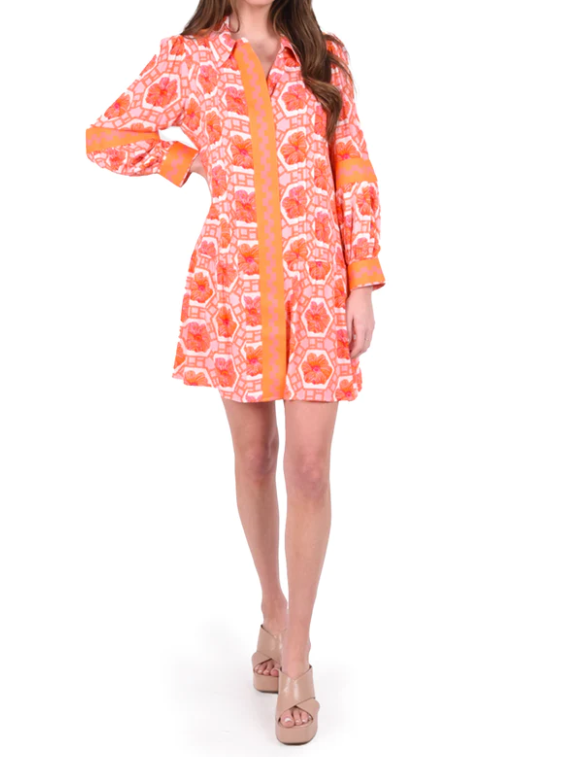 Emily McCarthy Delany Dress - Floral Crochet - Gabrielle's Biloxi