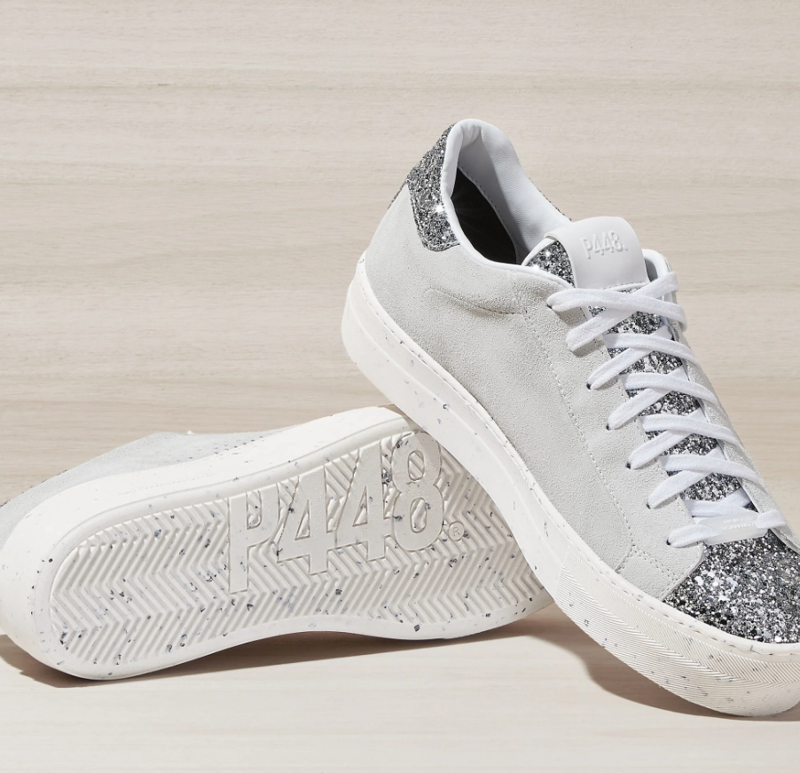 P448 Womens Thea White / Silver - Gabrielle's Biloxi