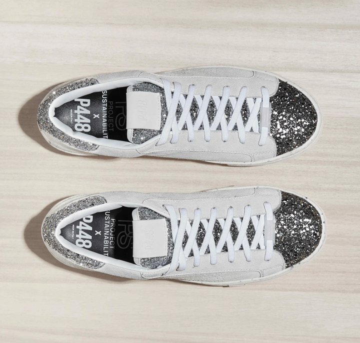 P448 Womens Thea White / Silver - Gabrielle's Biloxi