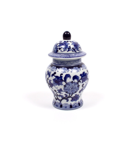 Blue Chinoiserie Ginger Jar - Small - Gabrielle's Biloxi