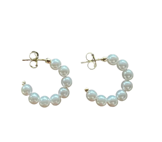 Sheila Fajl Small Nubia Hoops - Gabrielle's Biloxi