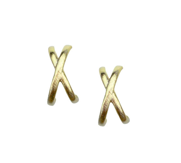 Sheila Fajl Crisscross Studs - Gabrielle's Biloxi