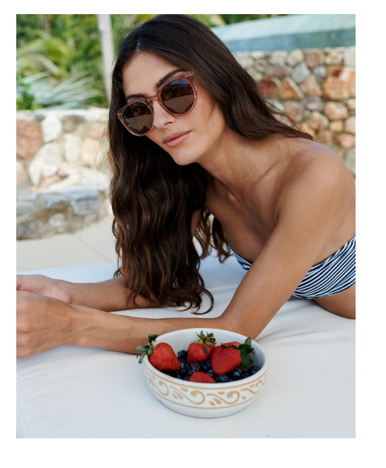 I-Sea Ella - Watermelon/Brown Polarized Lens - Gabrielle's Biloxi