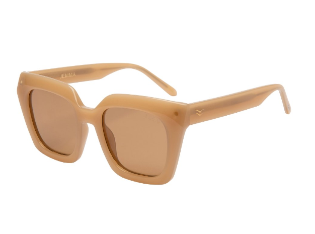 I-Sea Jemma - Vanilla/Brown Polarized Lens - Gabrielle's Biloxi