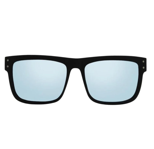 I-Sea V Lander - Black Soft Touch Rubber/Blue Mirror Polarized - Gabrielle's Biloxi