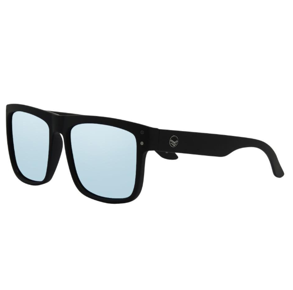 I-Sea V Lander - Black Soft Touch Rubber/Blue Mirror Polarized - Gabrielle's Biloxi