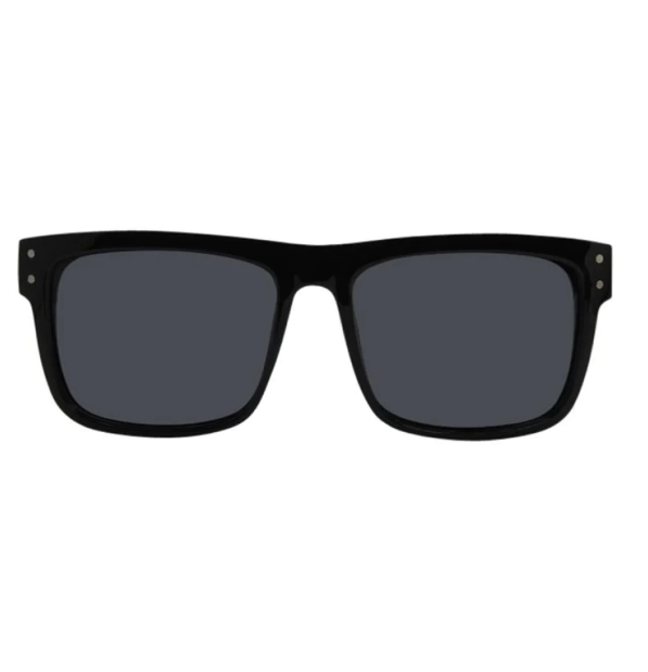 I-Sea V Lander - Black Soft Touch Rubber/Smoke Polarized Lens - Gabrielle's Biloxi