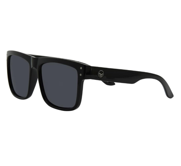 I-Sea V Lander - Black Soft Touch Rubber/Smoke Polarized Lens - Gabrielle's Biloxi