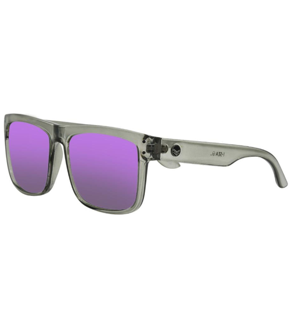 I-Sea V Lander - Grey Gloss/Purple Mirror Polarized Lens - Gabrielle's Biloxi