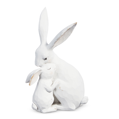 Rabbit and Baby Cuddling - 10.5" - Gabrielle's Biloxi