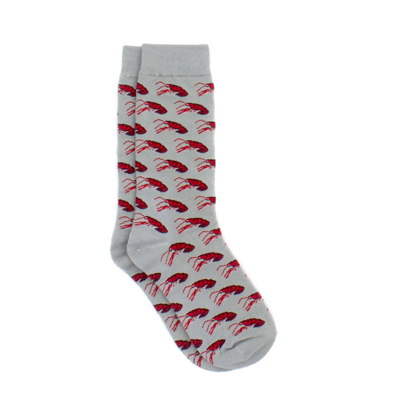 Properly Tied Lucky Duck Socks - Crawfish - Gabrielle's Biloxi