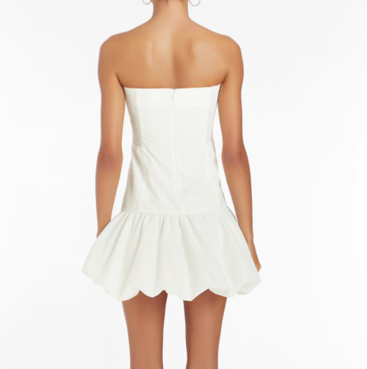 Amanda Uprichard Faith Dress - Ivory - Gabrielle's Biloxi