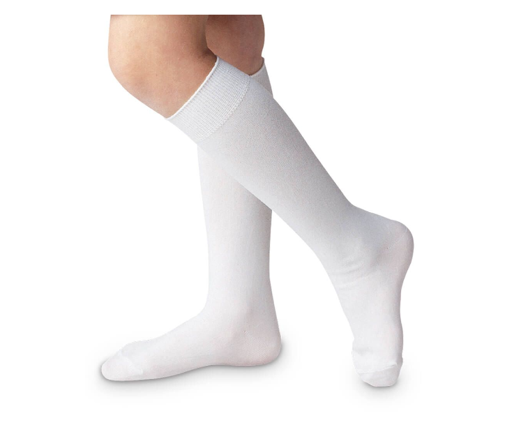 Jefferies Socks Classic White Nylon Knee High Socks 1 Pair - Gabrielle's Biloxi