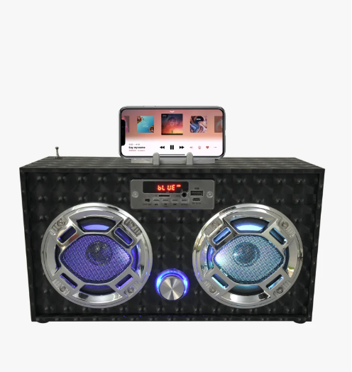 Black 3D Boombox - Bluetooth - Gabrielle's Biloxi