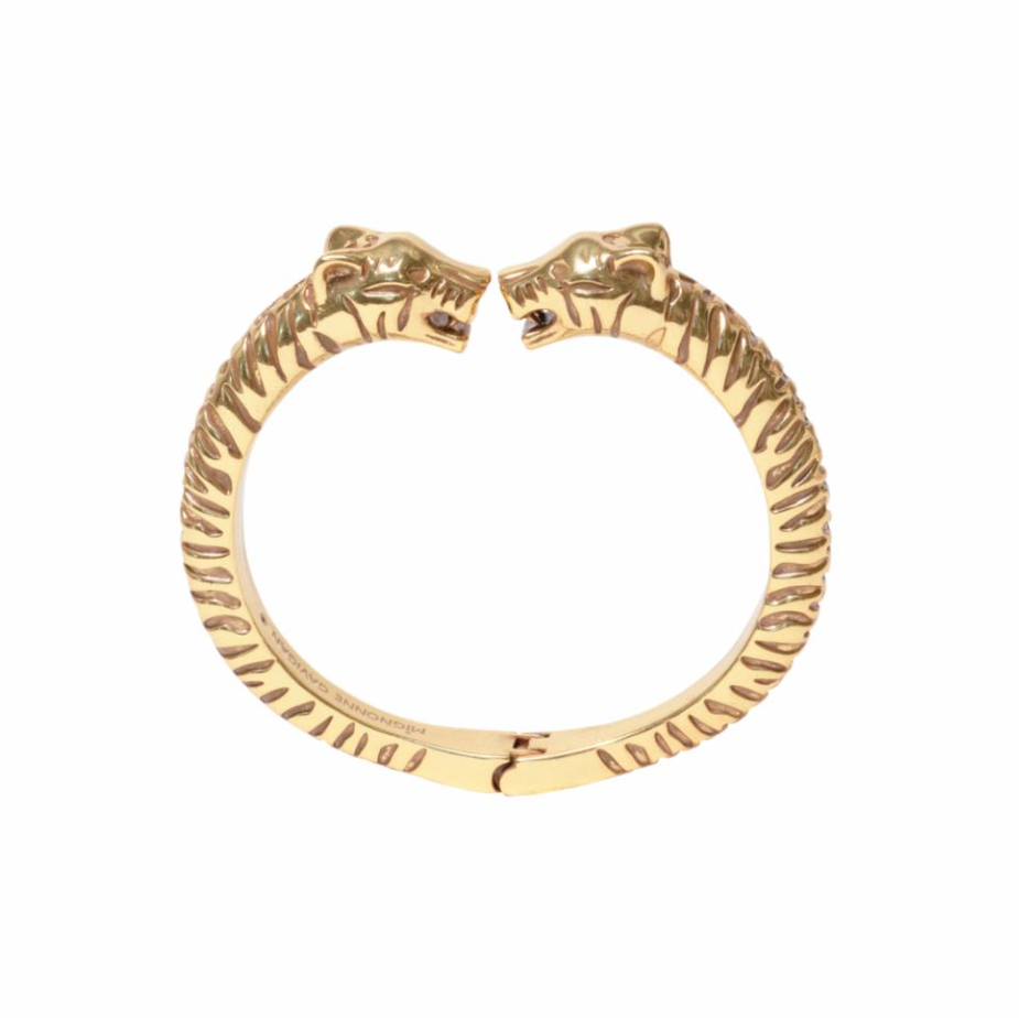 Mignonne Gavigan Tiger Cuff - Antique Gold - Gabrielle's Biloxi
