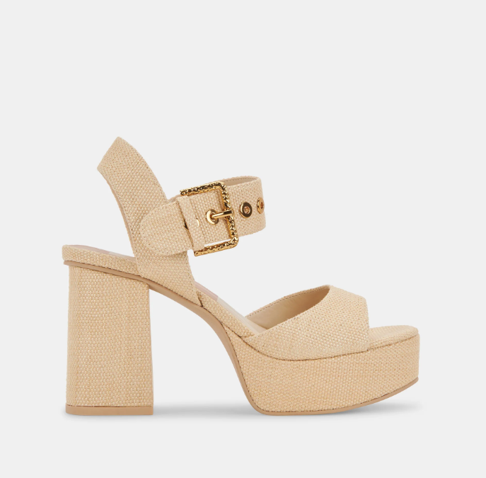 Dolce Vita Bobby - Natural Raffia - Gabrielle's Biloxi