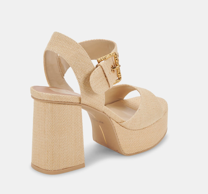 Dolce Vita Bobby - Natural Raffia - Gabrielle's Biloxi