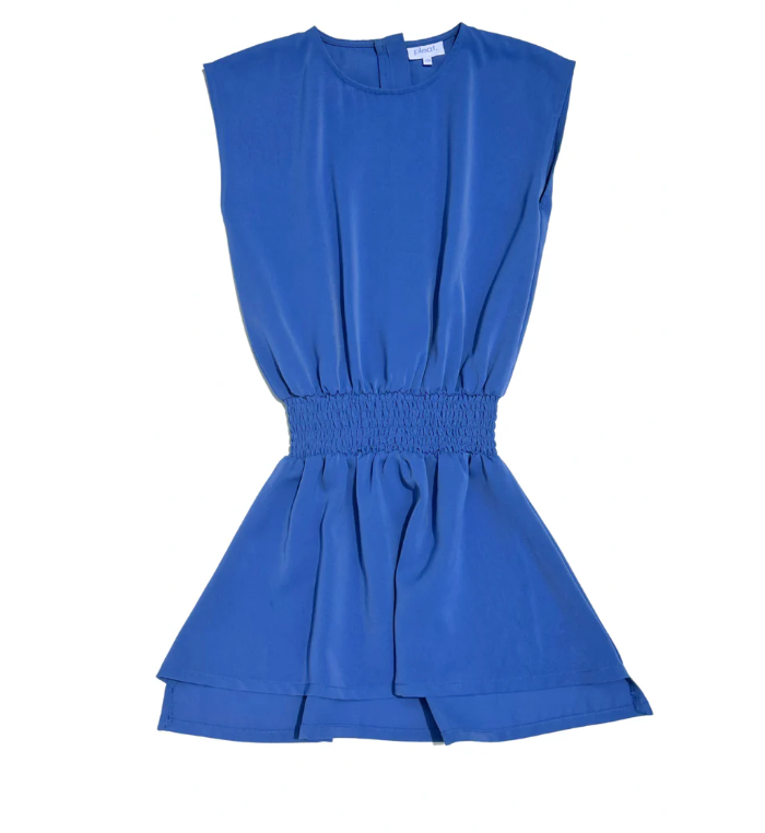 Girls Josie Dress - Cobalt - Gabrielle's Biloxi