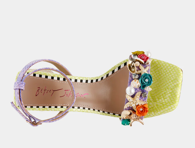 Betsey Johnson Karsyn Lime Multi - Gabrielle's Biloxi