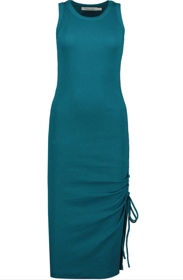 Bishop + Young Bora Bora Ribbed Tank Dress - Sea Glass - Gabrielle's Biloxi