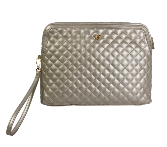 Pursen Carryall Pouch - Pearl Quilted - Gabrielle's Biloxi