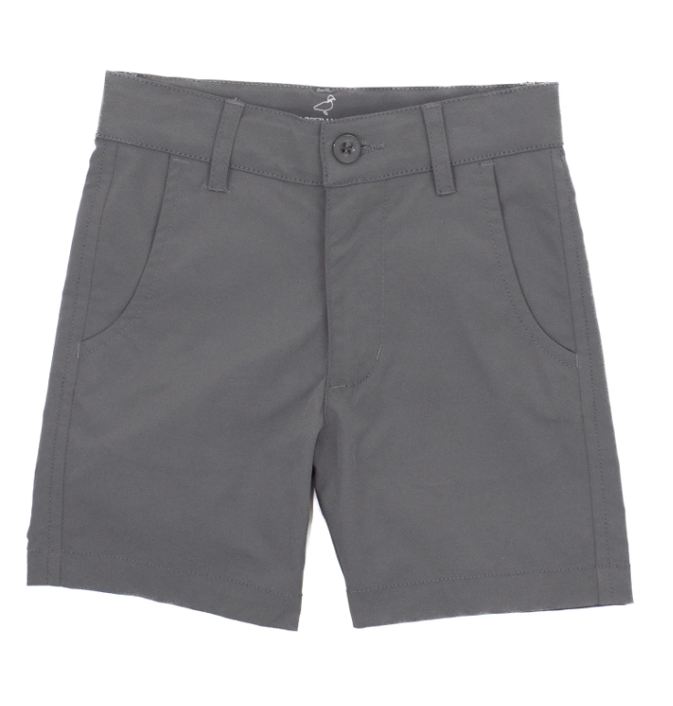 Properly Tied Boys Driver Short - Grey - Gabrielle's Biloxi