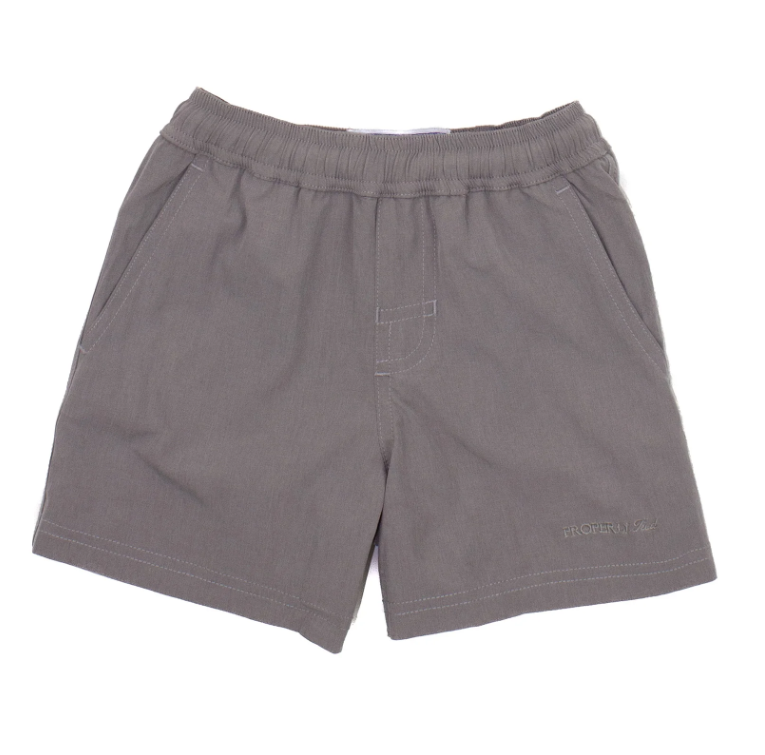 Properly Tied Boys Ace Short - Storm - Gabrielle's Biloxi