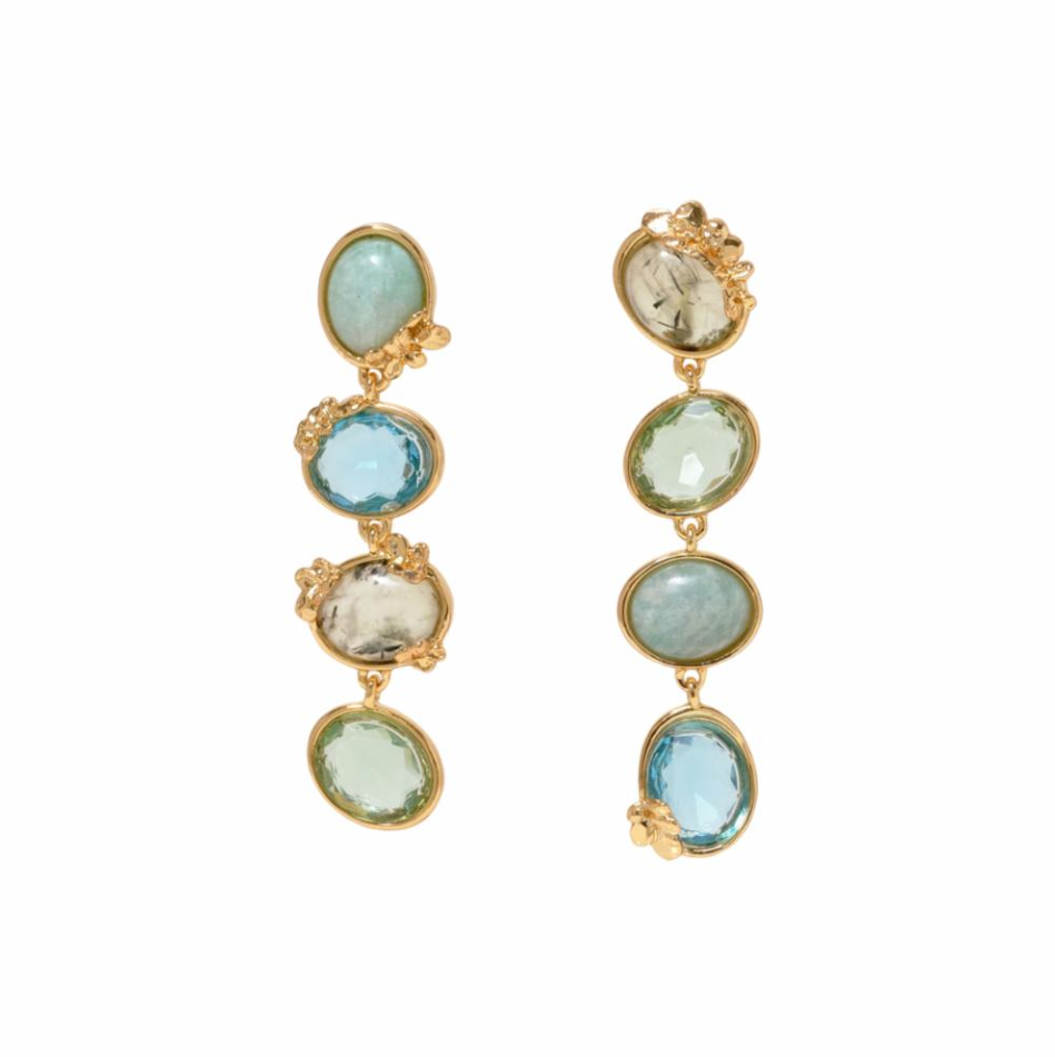 Mignonne Gavigan Rabia Earrings - Light Blue - Gabrielle's Biloxi