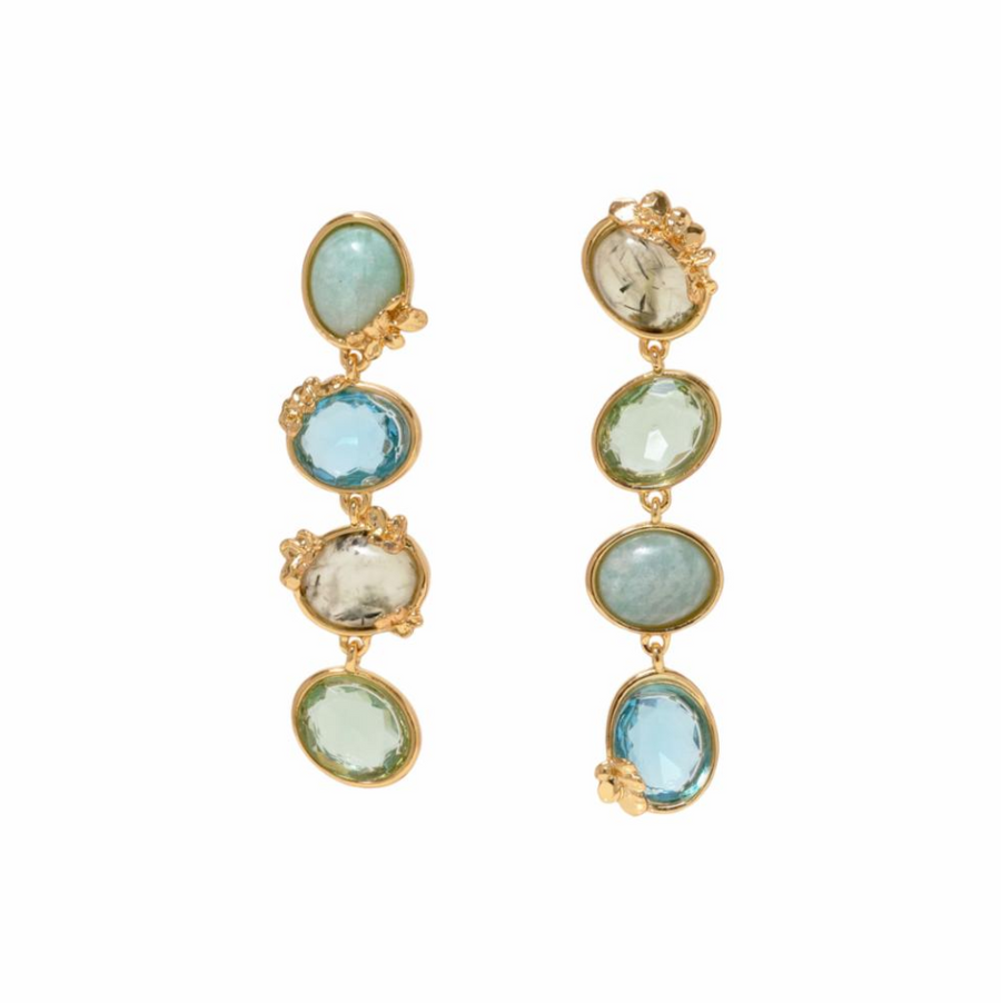 Mignonne Gavigan Rabia Earrings - Light Blue - Gabrielle's Biloxi