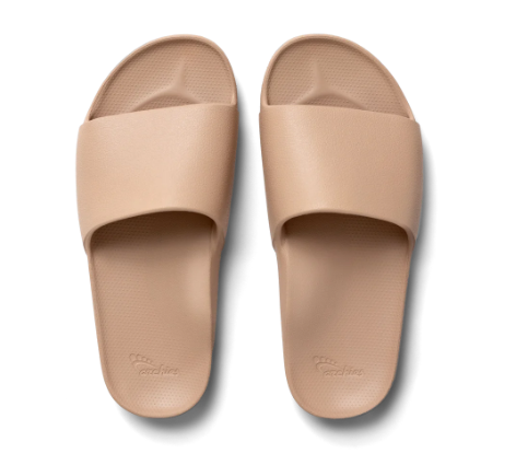 Archies Arch Support Slides - Tan - Gabrielle's Biloxi